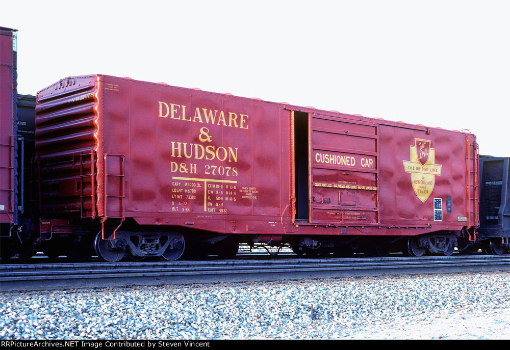 Delaware & Hudson 50' box DH #27078